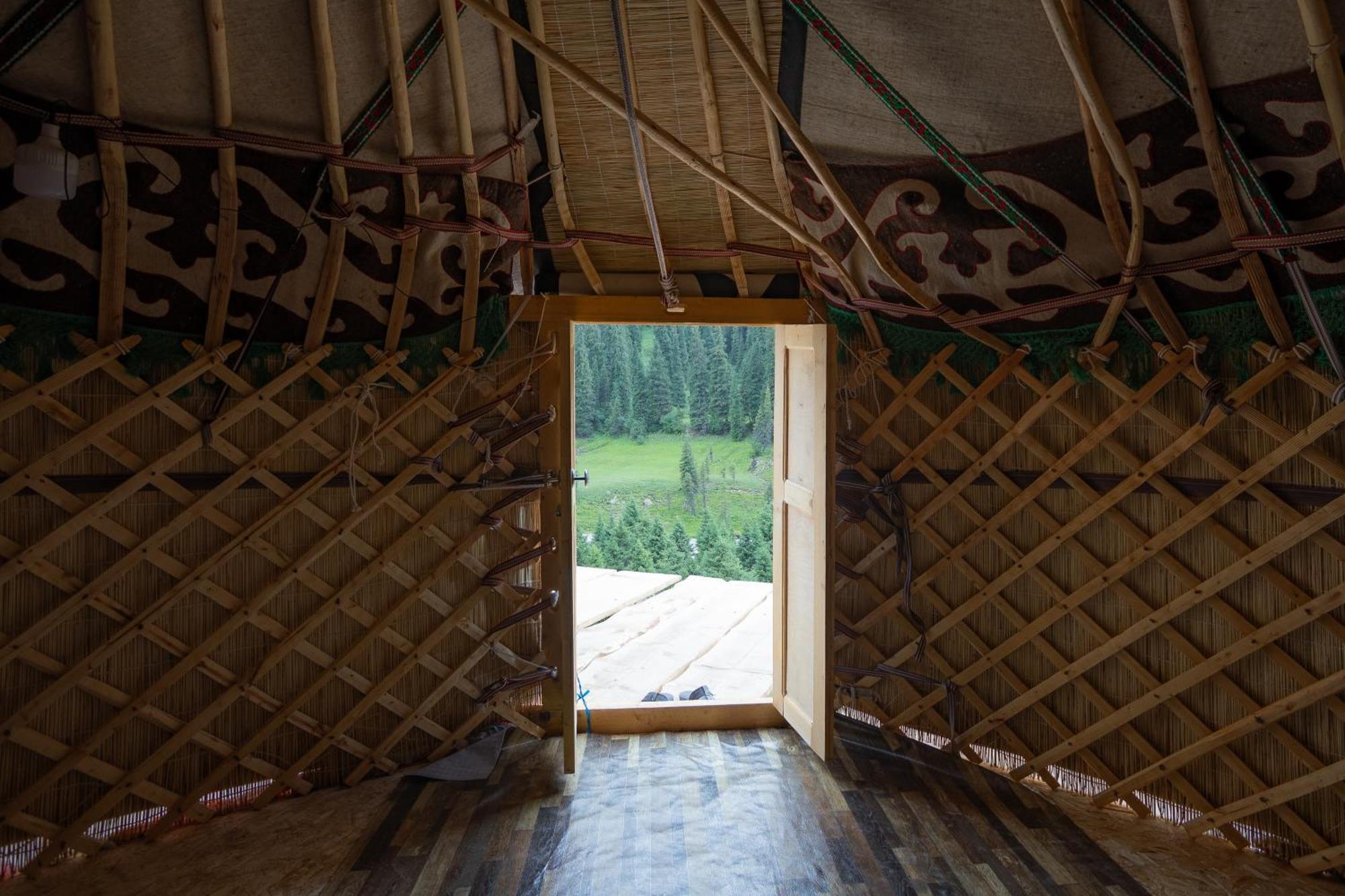 Hotel Eco Yurt Camp Arashan à Teploklyuchenka Extérieur photo